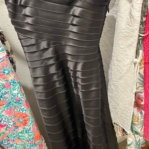 BCBG Black formal long dress
